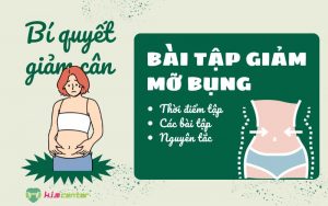 Bài tập giảm mỡ bụng