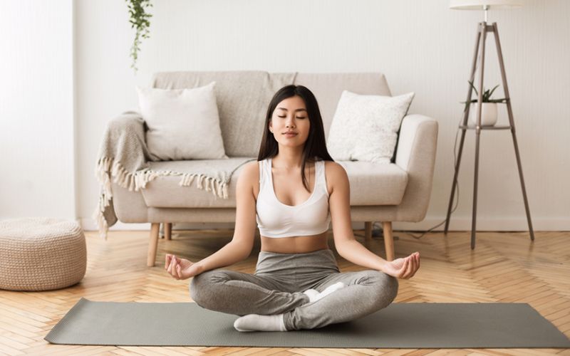 Bài tập thở Kapalbhati Pranayama thải độc gan