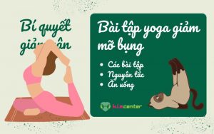 Bài tập yoga giảm mỡ bụng