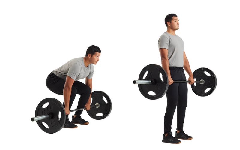 Động tác Deadlift với tạ tay