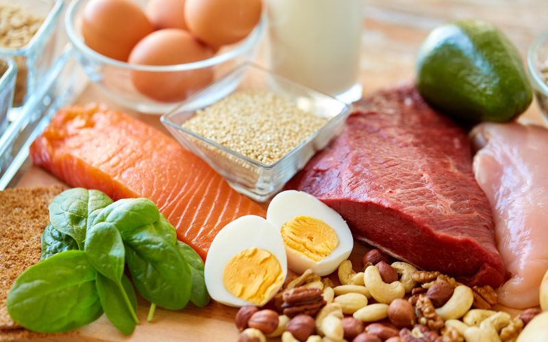 Protein là thành phần quan trọng trong chế độ ăn uống giảm mỡ