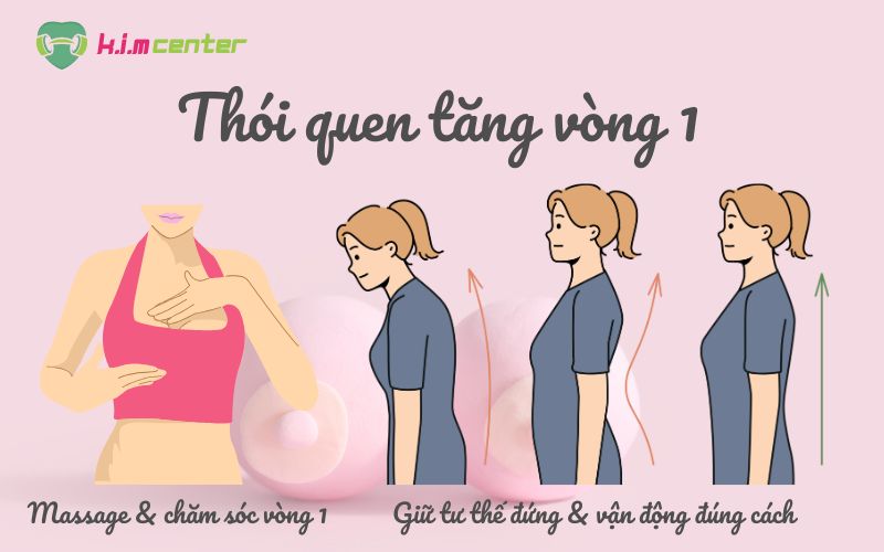 Những thói quen giúp tăng vòng 1 hiệu quả