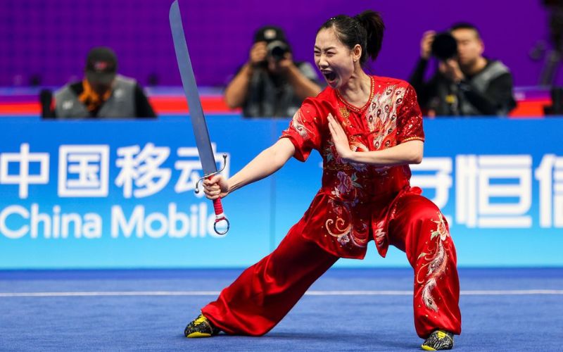 Bộ môn võ Wushu Sanshou