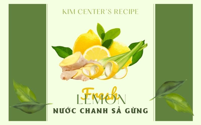 Nước chanh sả gừng