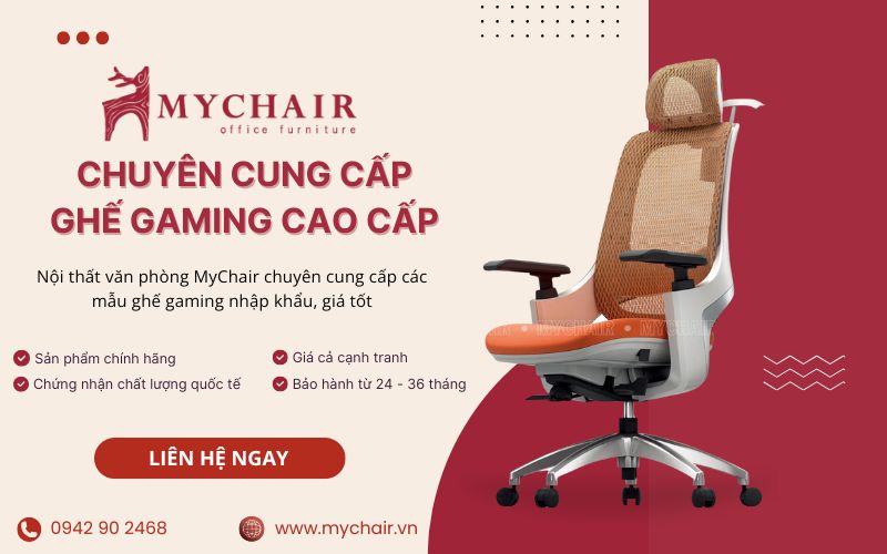 Mua ghế gaming cao cấp tại MyChair
