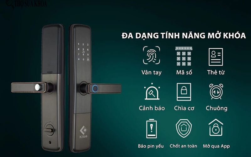 Ưu điểm của khóa cửa thông minh