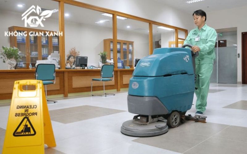 Công ty vệ sinh Không Gian Xanh