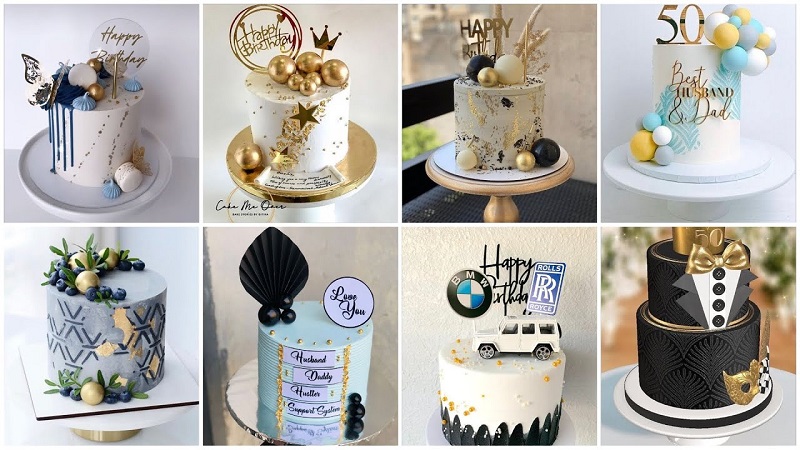 xu hướng trang trí bánh kem