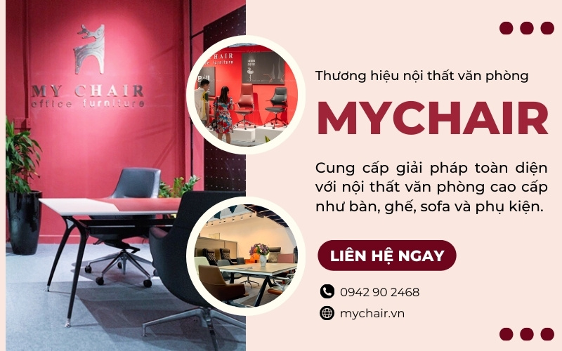 showroom nội thất văn phòng mychair